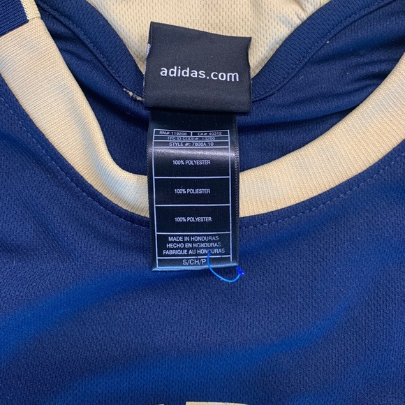 Adidas Notre Dame Fighting Irish #0 Jersey - Picture 4 of 9